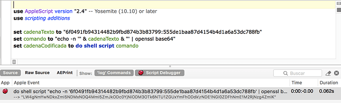 comandoAppleScript